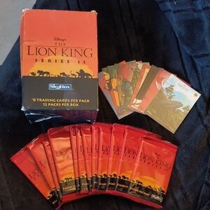 Vintage Skybox Lion King Trading Card Set